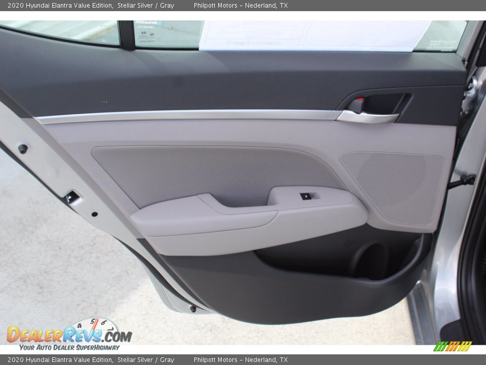 2020 Hyundai Elantra Value Edition Stellar Silver / Gray Photo #19