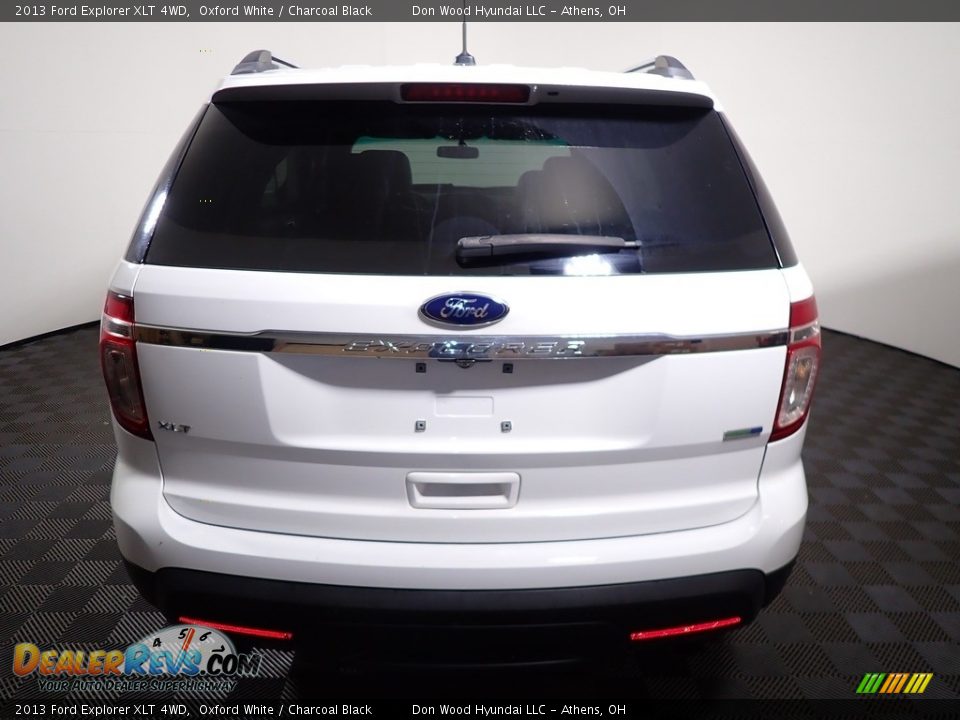 2013 Ford Explorer XLT 4WD Oxford White / Charcoal Black Photo #11