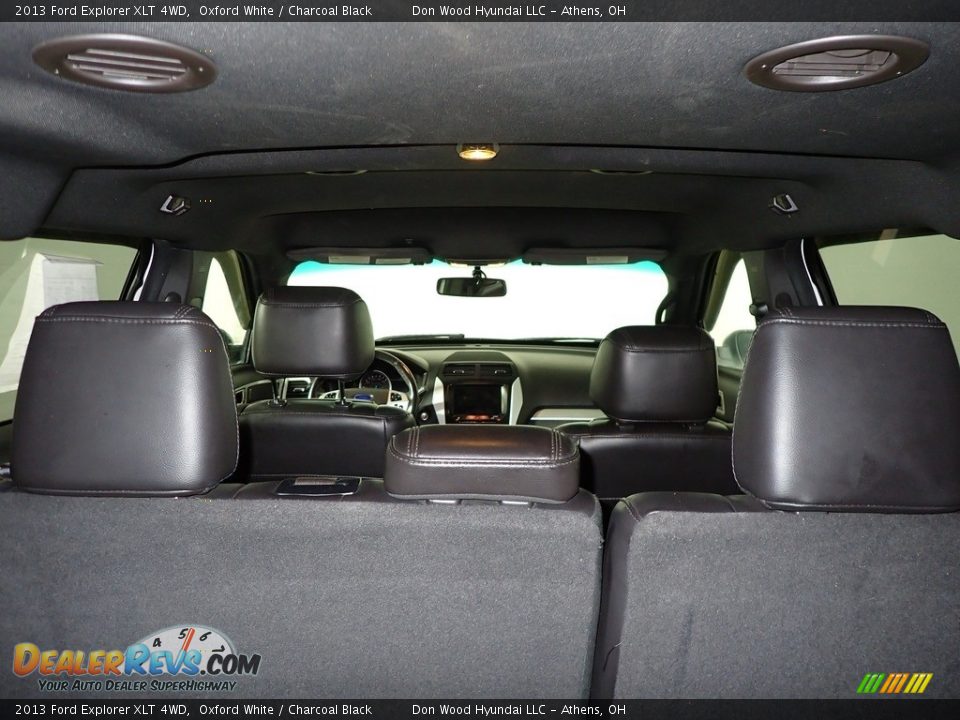 2013 Ford Explorer XLT 4WD Oxford White / Charcoal Black Photo #14
