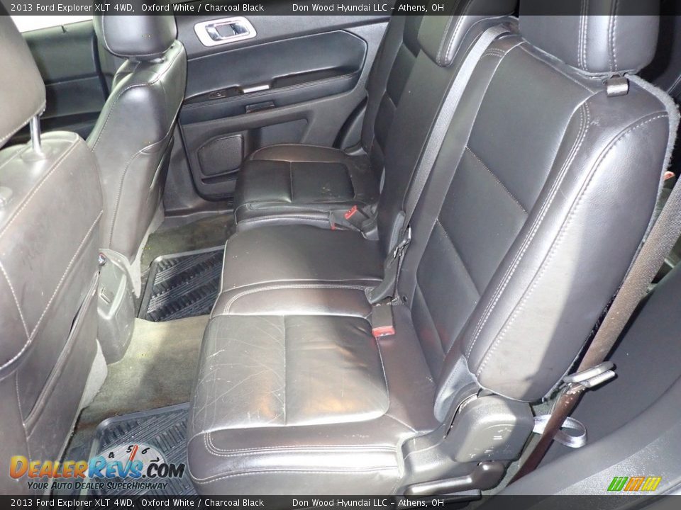 2013 Ford Explorer XLT 4WD Oxford White / Charcoal Black Photo #21