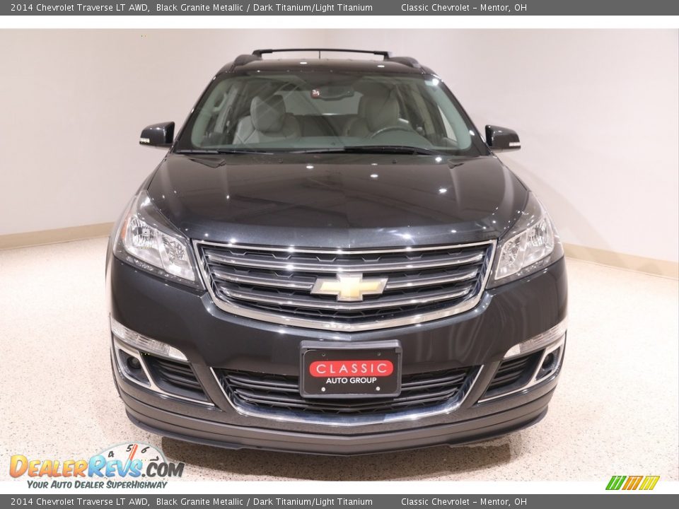 2014 Chevrolet Traverse LT AWD Black Granite Metallic / Dark Titanium/Light Titanium Photo #2