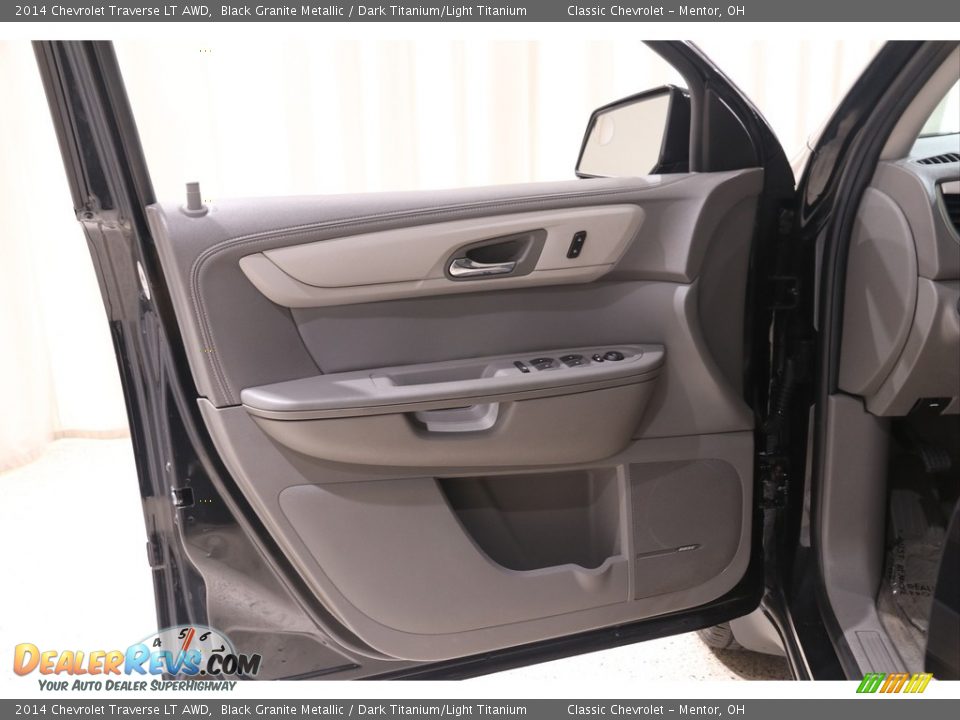 2014 Chevrolet Traverse LT AWD Black Granite Metallic / Dark Titanium/Light Titanium Photo #4
