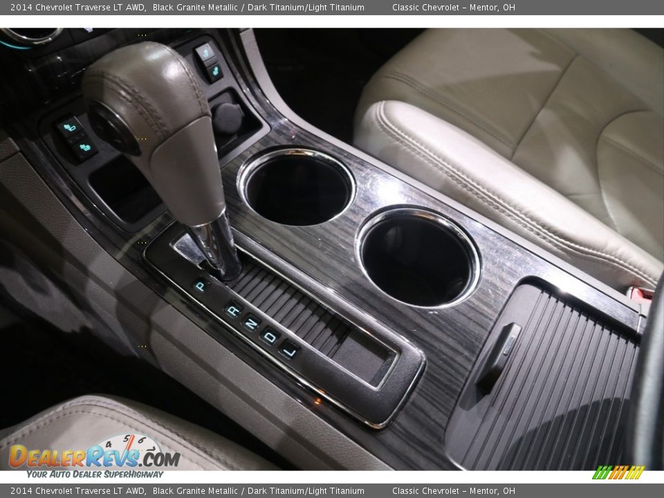 2014 Chevrolet Traverse LT AWD Black Granite Metallic / Dark Titanium/Light Titanium Photo #14