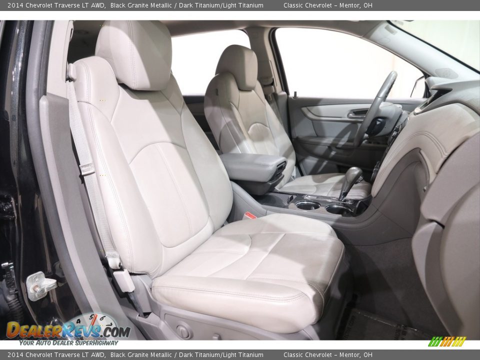 2014 Chevrolet Traverse LT AWD Black Granite Metallic / Dark Titanium/Light Titanium Photo #15