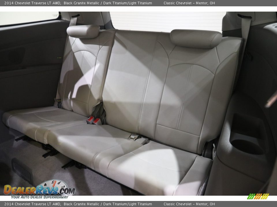 2014 Chevrolet Traverse LT AWD Black Granite Metallic / Dark Titanium/Light Titanium Photo #18