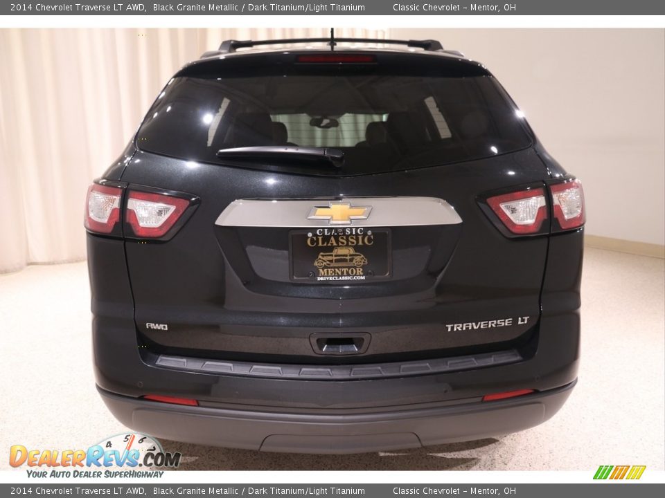 2014 Chevrolet Traverse LT AWD Black Granite Metallic / Dark Titanium/Light Titanium Photo #19