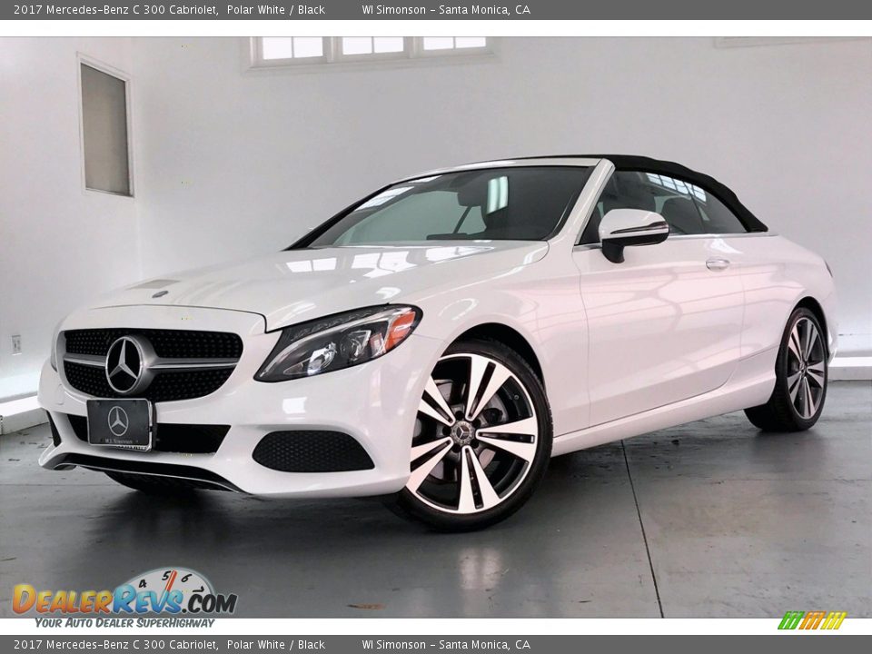 2017 Mercedes-Benz C 300 Cabriolet Polar White / Black Photo #12