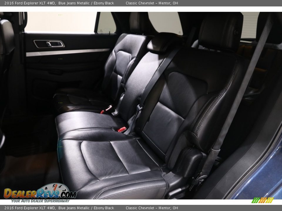 2016 Ford Explorer XLT 4WD Blue Jeans Metallic / Ebony Black Photo #20