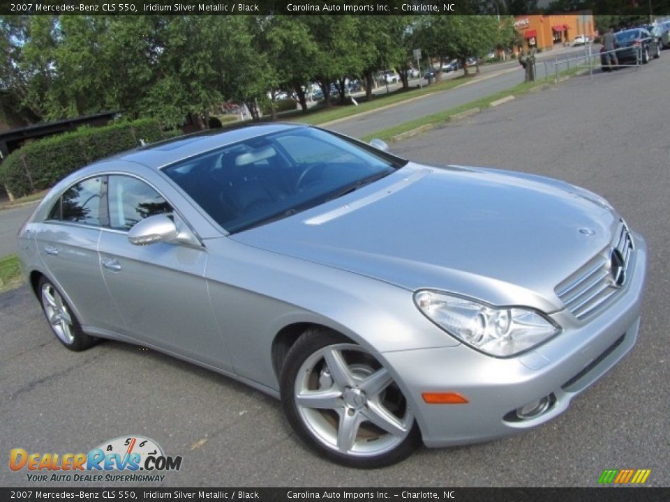 2007 Mercedes-Benz CLS 550 Iridium Silver Metallic / Black Photo #3