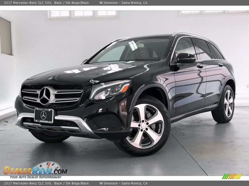 2017 Mercedes-Benz GLC 300 Black / Silk Beige/Black Photo #12