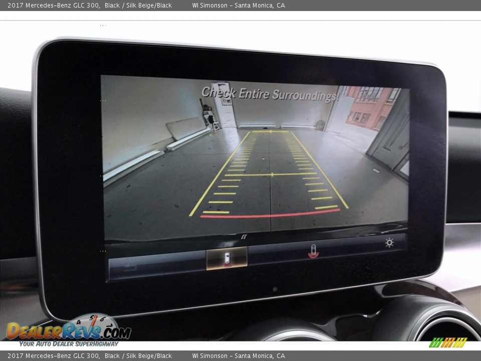 2017 Mercedes-Benz GLC 300 Black / Silk Beige/Black Photo #21