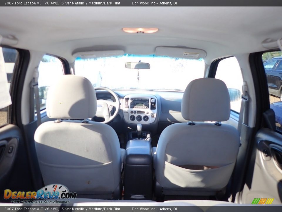 2007 Ford Escape XLT V6 4WD Silver Metallic / Medium/Dark Flint Photo #13