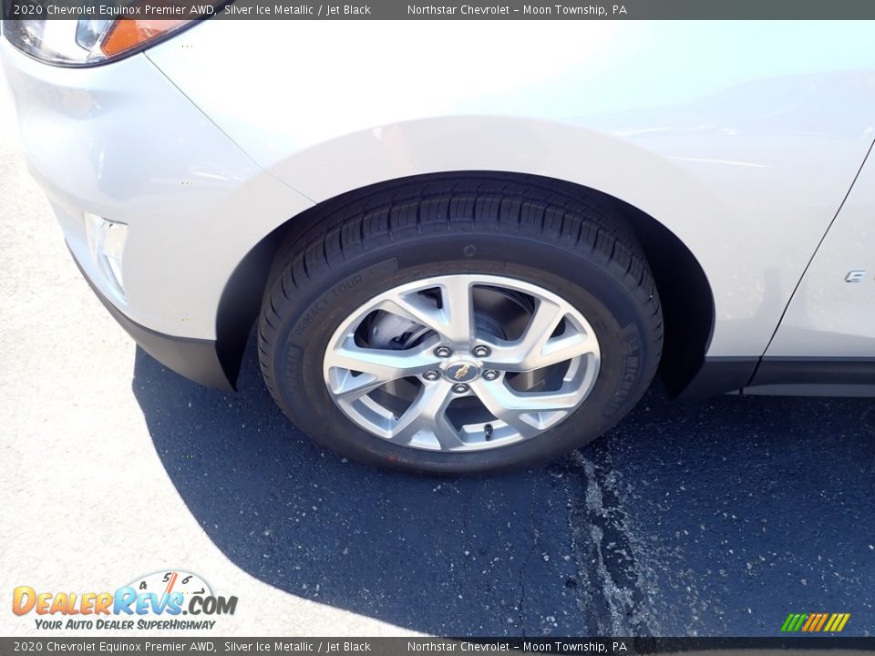 2020 Chevrolet Equinox Premier AWD Silver Ice Metallic / Jet Black Photo #2