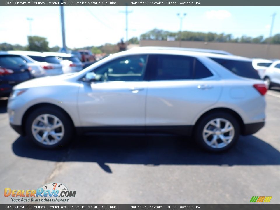2020 Chevrolet Equinox Premier AWD Silver Ice Metallic / Jet Black Photo #3