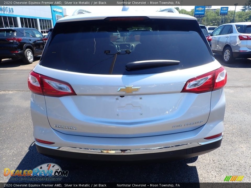 2020 Chevrolet Equinox Premier AWD Silver Ice Metallic / Jet Black Photo #5