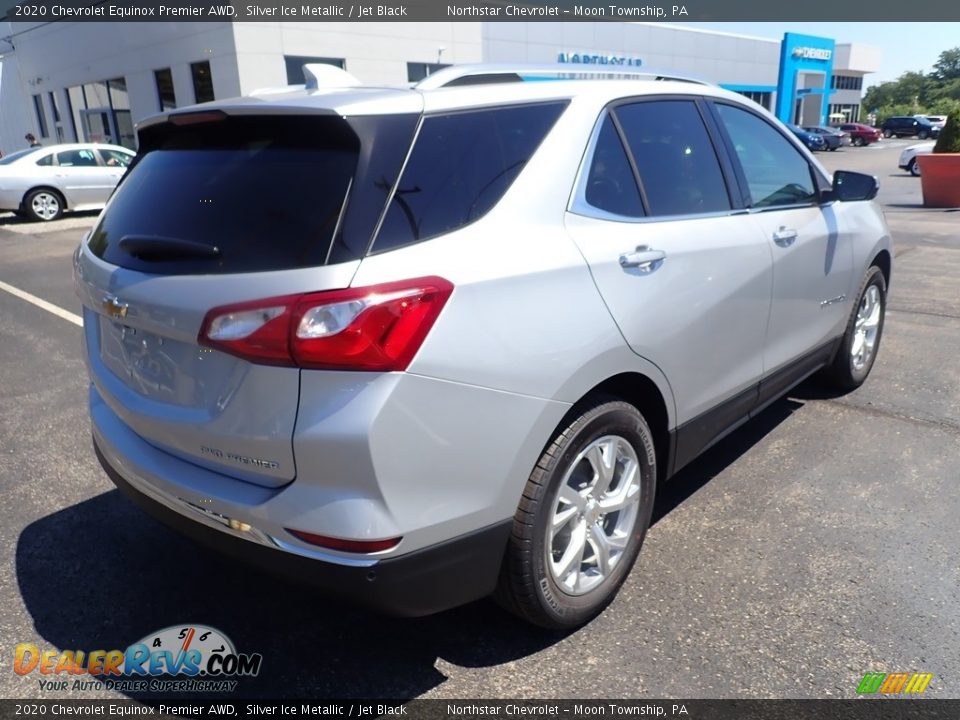 2020 Chevrolet Equinox Premier AWD Silver Ice Metallic / Jet Black Photo #6