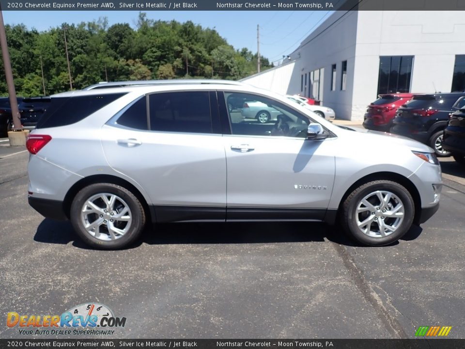 2020 Chevrolet Equinox Premier AWD Silver Ice Metallic / Jet Black Photo #7