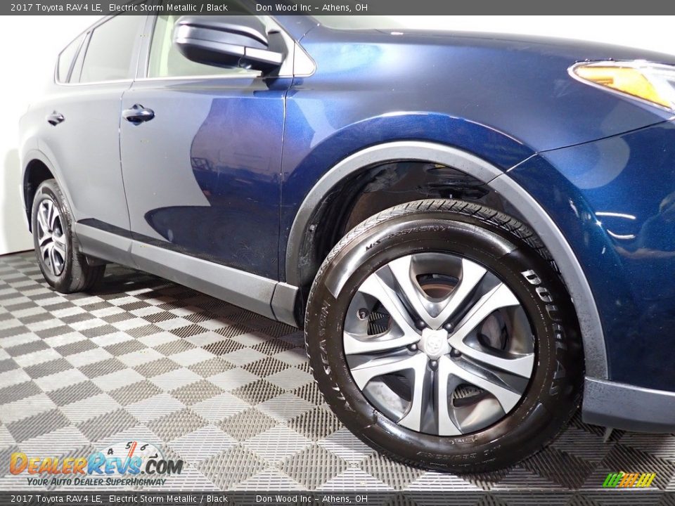 2017 Toyota RAV4 LE Electric Storm Metallic / Black Photo #3