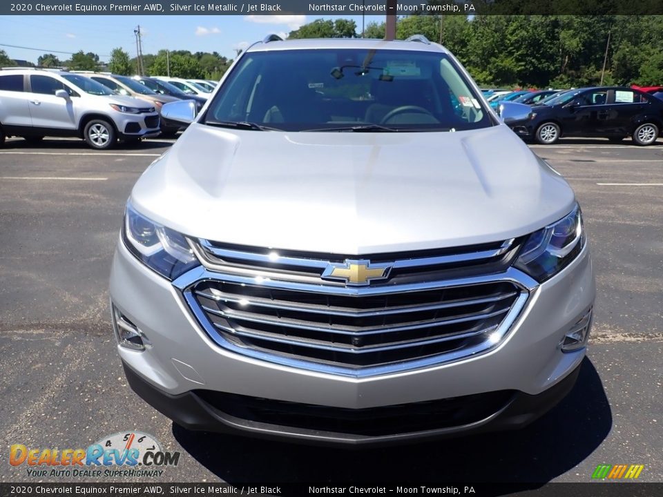 2020 Chevrolet Equinox Premier AWD Silver Ice Metallic / Jet Black Photo #9