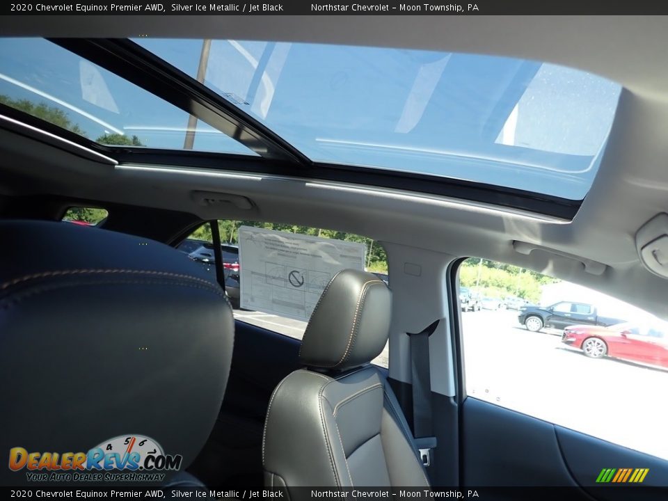 2020 Chevrolet Equinox Premier AWD Silver Ice Metallic / Jet Black Photo #12
