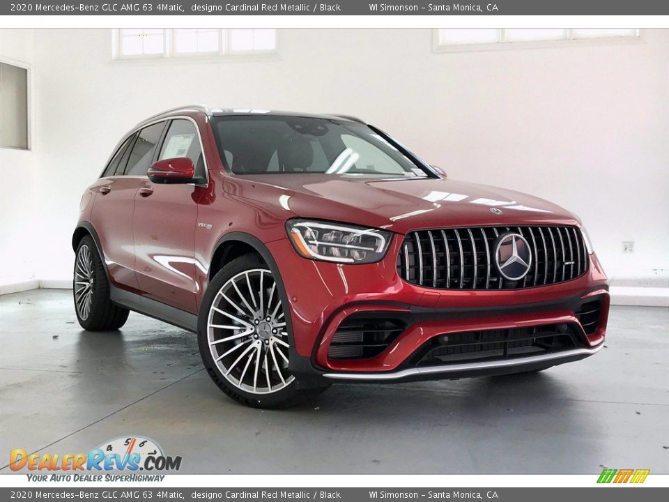 Front 3/4 View of 2020 Mercedes-Benz GLC AMG 63 4Matic Photo #12