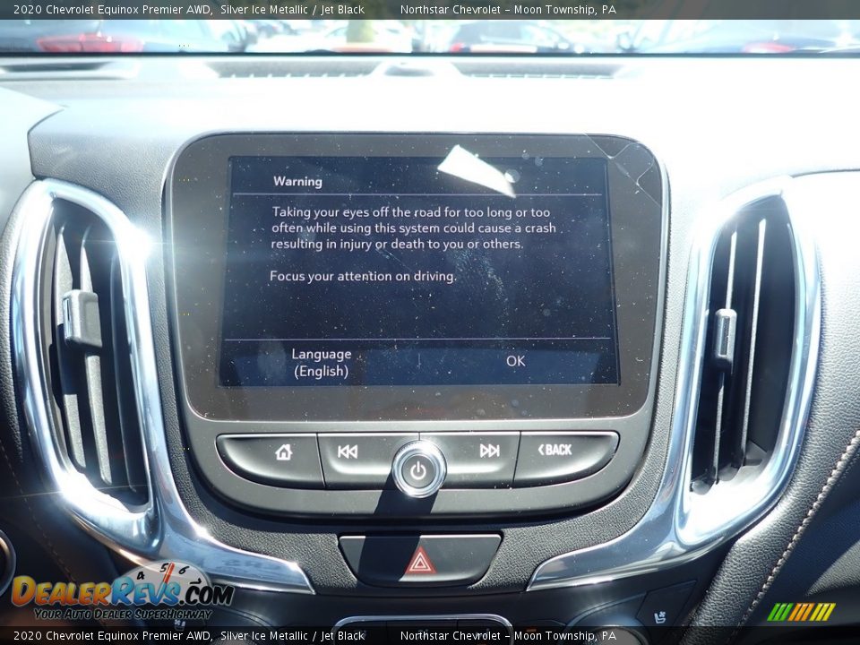 2020 Chevrolet Equinox Premier AWD Silver Ice Metallic / Jet Black Photo #17