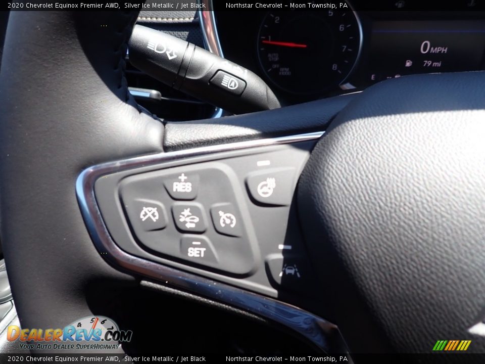 2020 Chevrolet Equinox Premier AWD Silver Ice Metallic / Jet Black Photo #20
