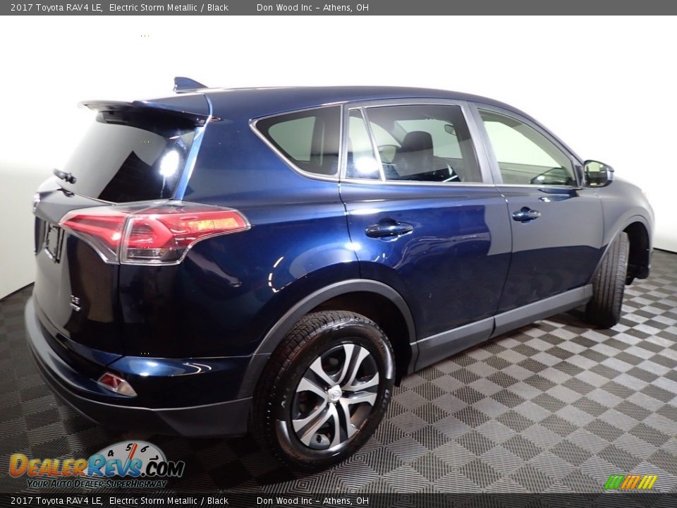 2017 Toyota RAV4 LE Electric Storm Metallic / Black Photo #15
