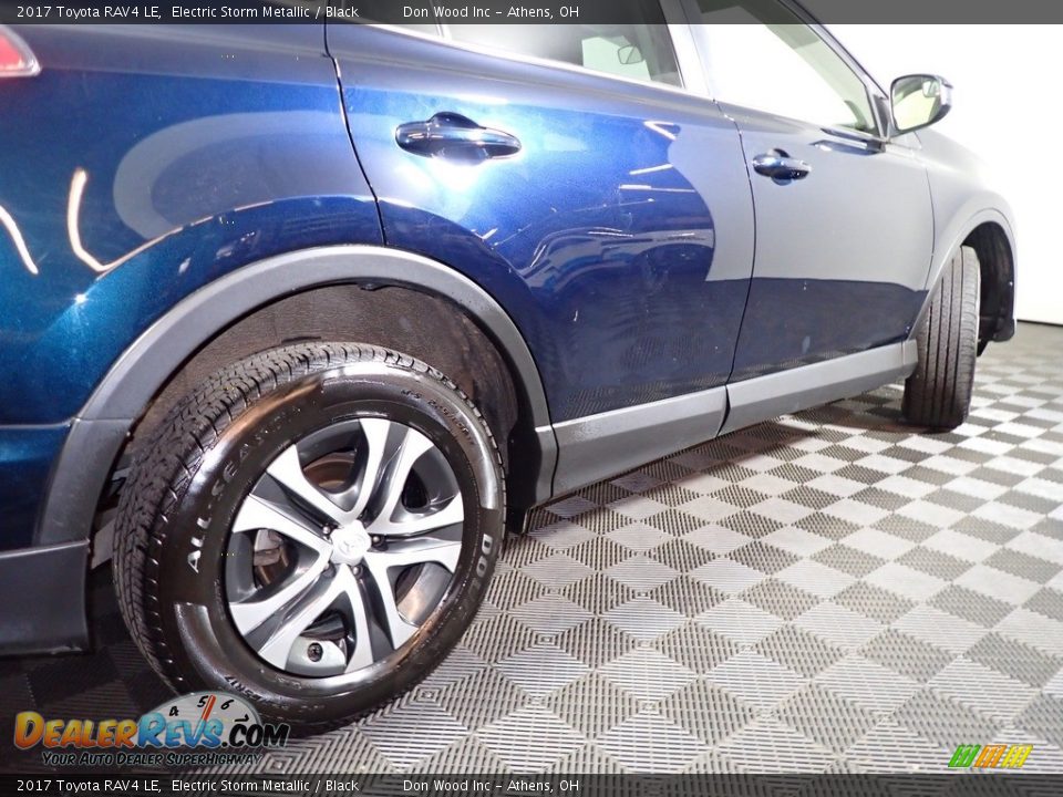 2017 Toyota RAV4 LE Electric Storm Metallic / Black Photo #16