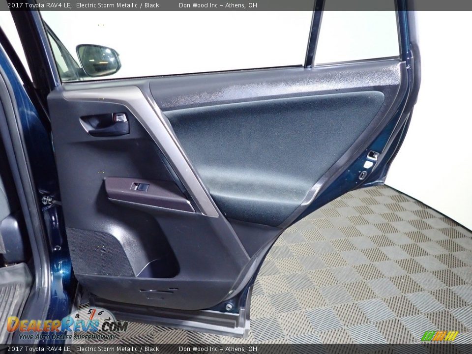 2017 Toyota RAV4 LE Electric Storm Metallic / Black Photo #22