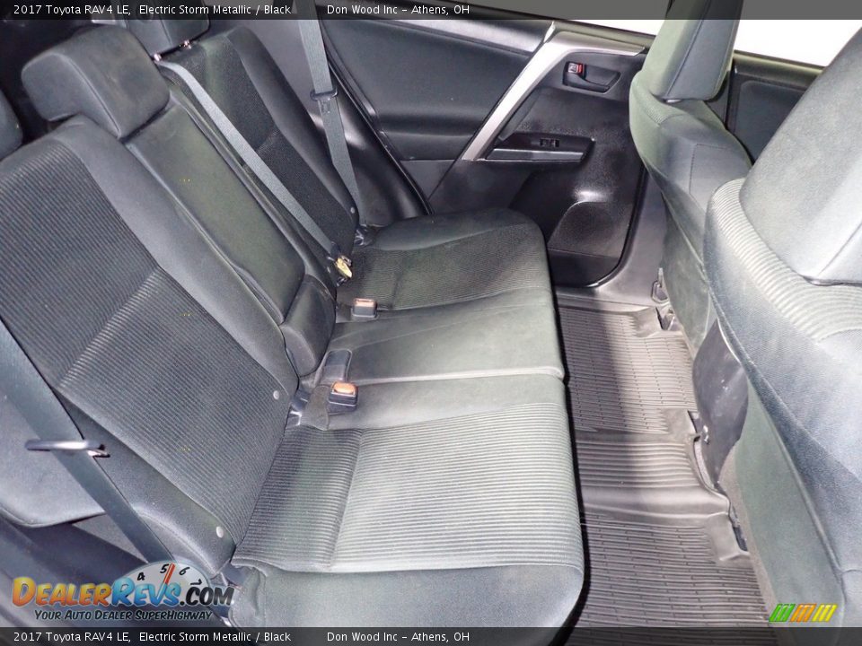 2017 Toyota RAV4 LE Electric Storm Metallic / Black Photo #23