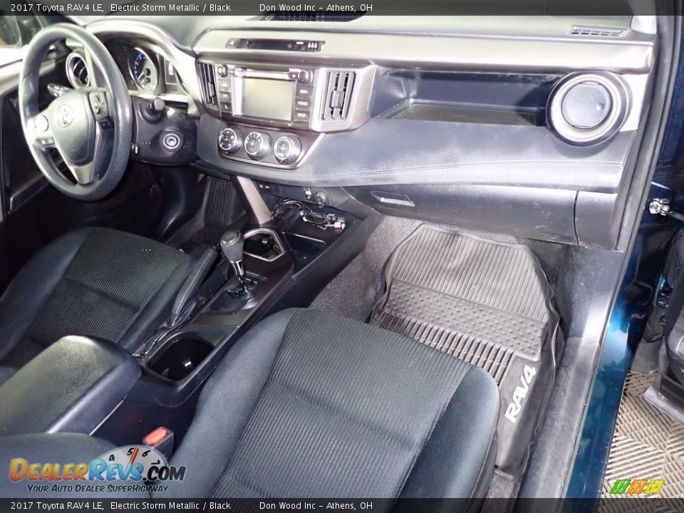 2017 Toyota RAV4 LE Electric Storm Metallic / Black Photo #26