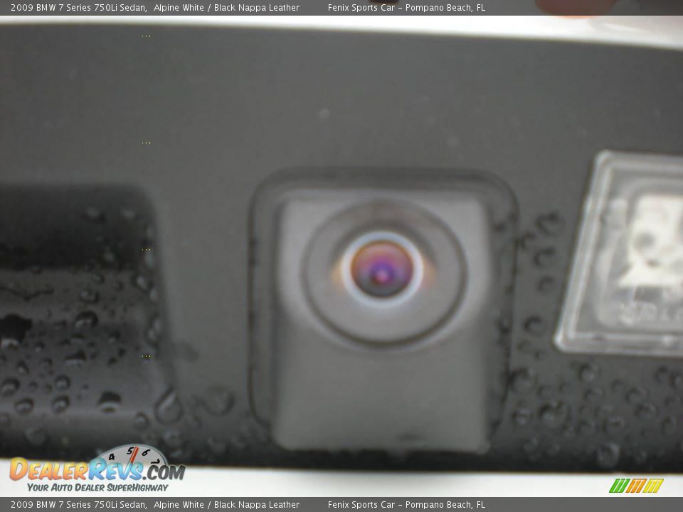 2009 BMW 7 Series 750Li Sedan Alpine White / Black Nappa Leather Photo #28