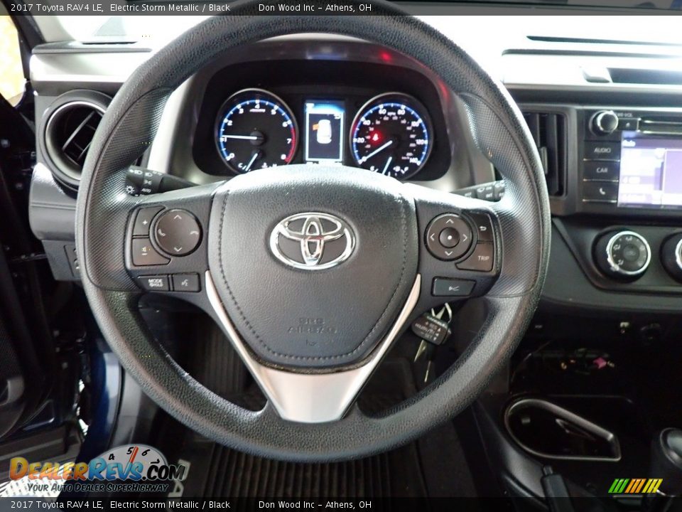 2017 Toyota RAV4 LE Electric Storm Metallic / Black Photo #29