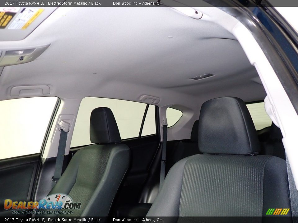 2017 Toyota RAV4 LE Electric Storm Metallic / Black Photo #31