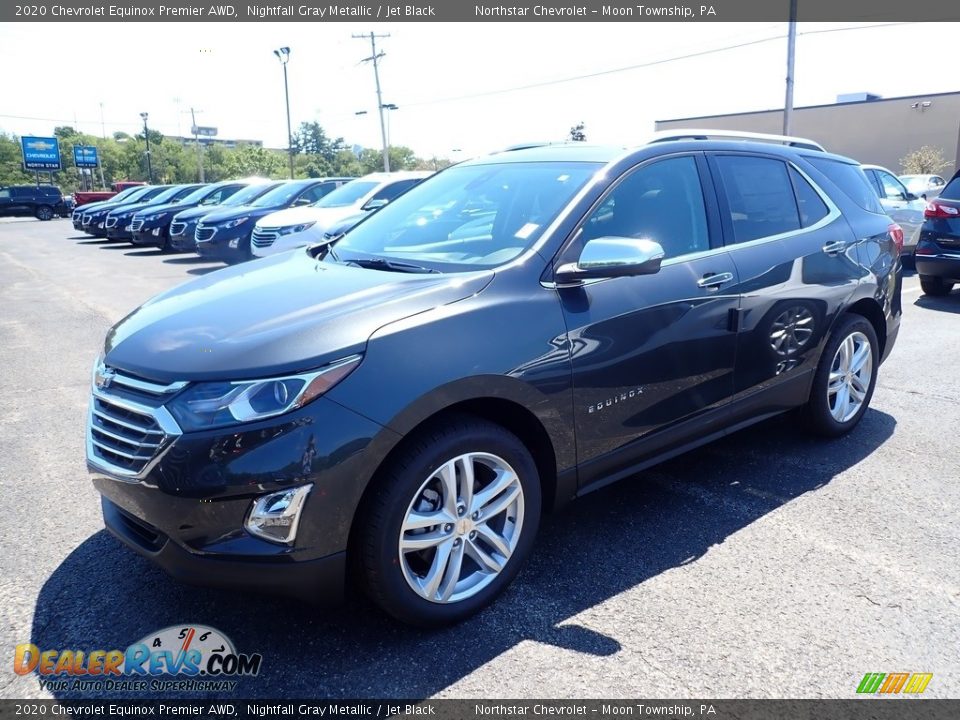 2020 Chevrolet Equinox Premier AWD Nightfall Gray Metallic / Jet Black Photo #1