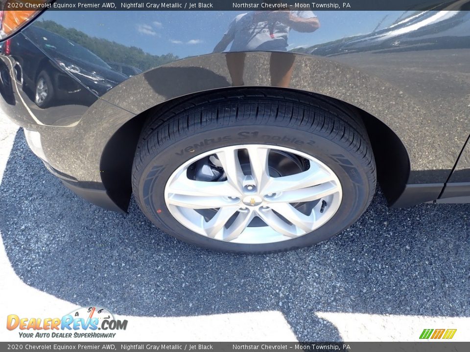 2020 Chevrolet Equinox Premier AWD Nightfall Gray Metallic / Jet Black Photo #2