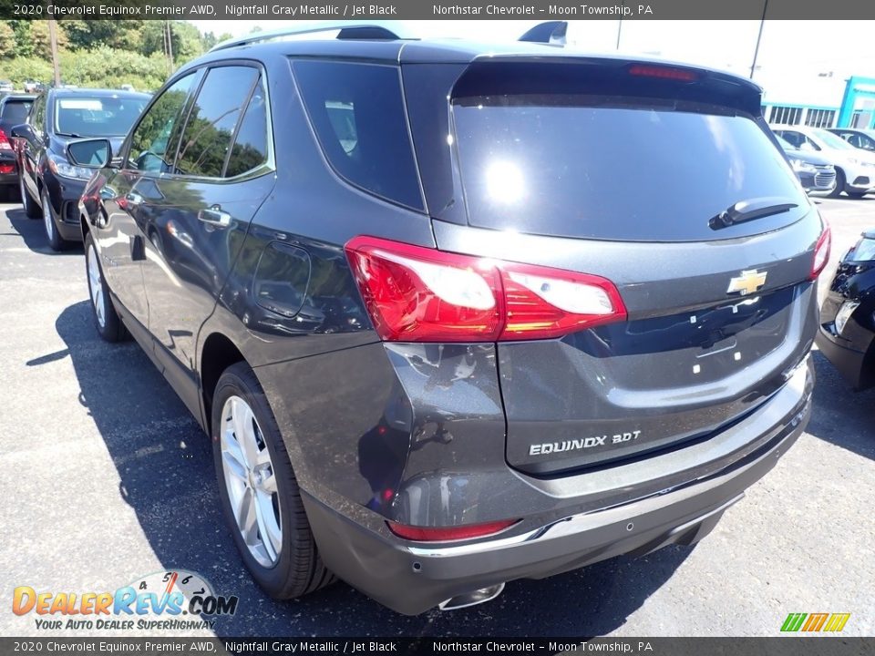 2020 Chevrolet Equinox Premier AWD Nightfall Gray Metallic / Jet Black Photo #4