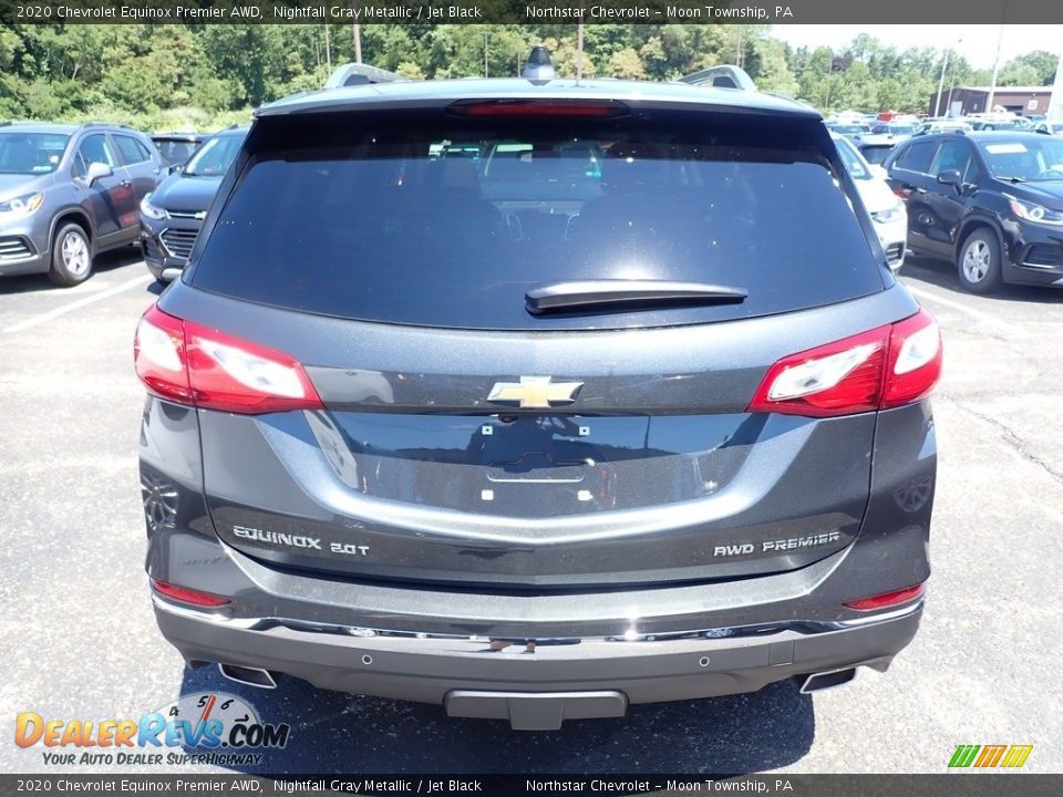 2020 Chevrolet Equinox Premier AWD Nightfall Gray Metallic / Jet Black Photo #5