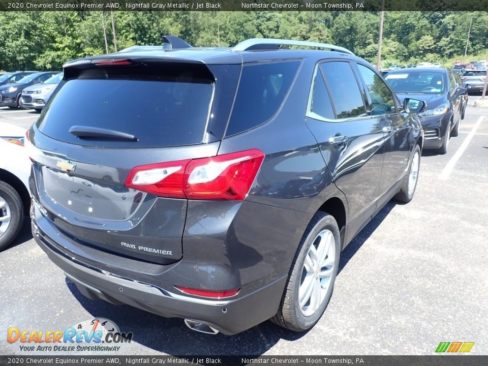 2020 Chevrolet Equinox Premier AWD Nightfall Gray Metallic / Jet Black Photo #6