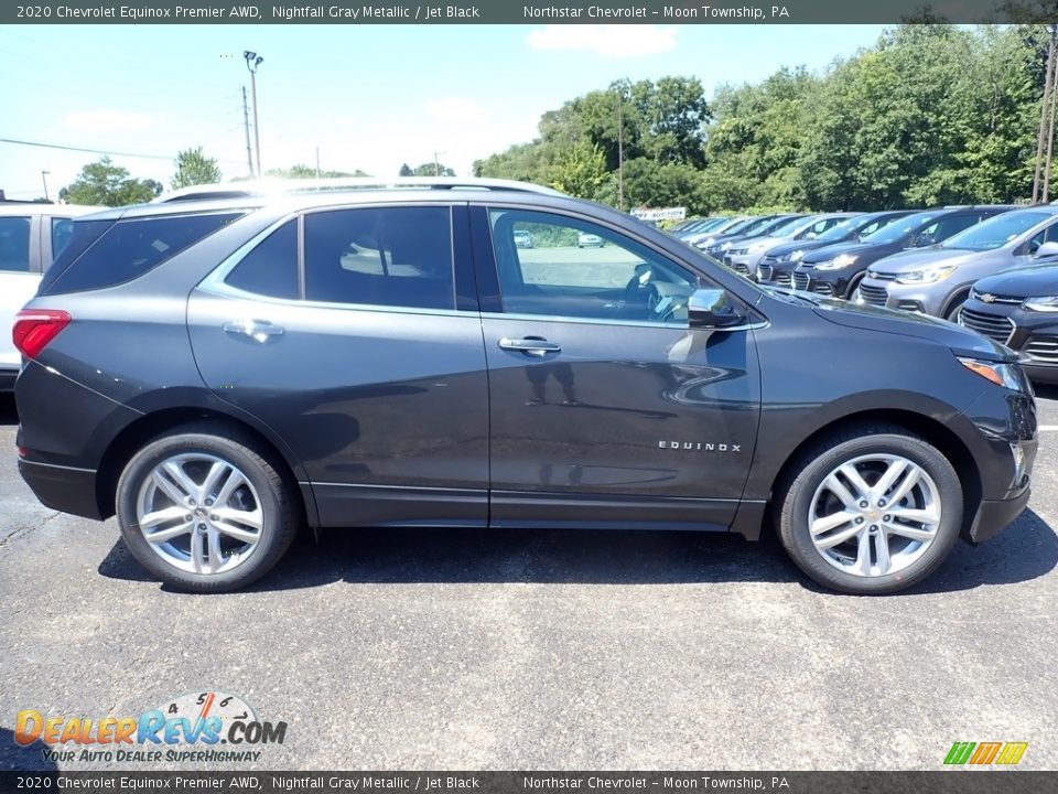 2020 Chevrolet Equinox Premier AWD Nightfall Gray Metallic / Jet Black Photo #7