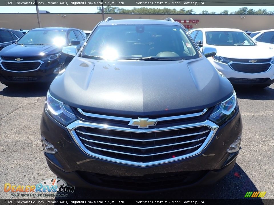 2020 Chevrolet Equinox Premier AWD Nightfall Gray Metallic / Jet Black Photo #9