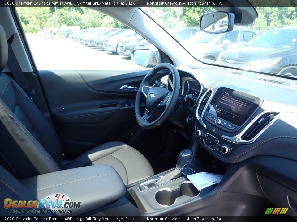 2020 Chevrolet Equinox Premier AWD Nightfall Gray Metallic / Jet Black Photo #11