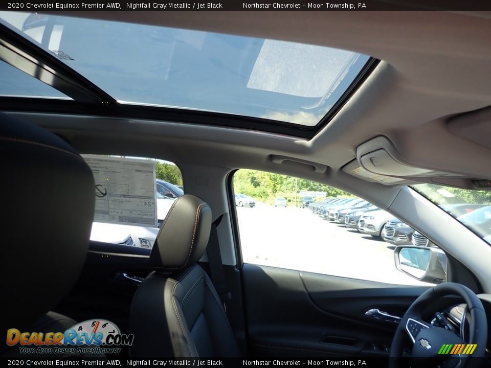 2020 Chevrolet Equinox Premier AWD Nightfall Gray Metallic / Jet Black Photo #12