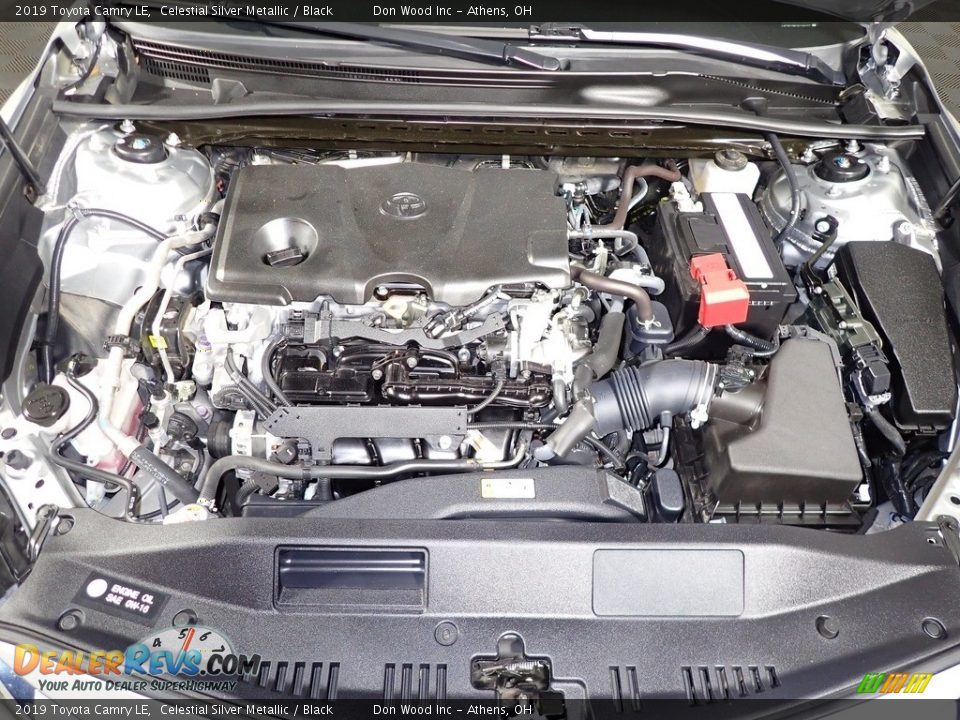 2019 Toyota Camry LE Celestial Silver Metallic / Black Photo #6