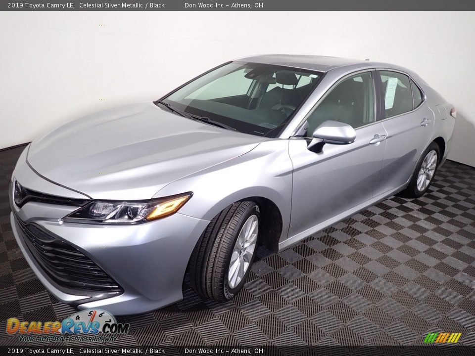 2019 Toyota Camry LE Celestial Silver Metallic / Black Photo #7