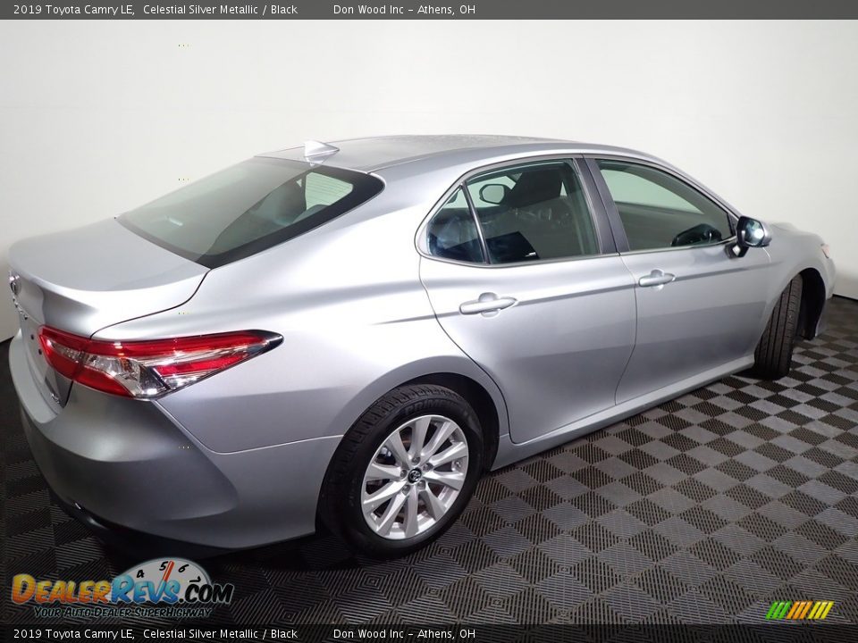 2019 Toyota Camry LE Celestial Silver Metallic / Black Photo #14