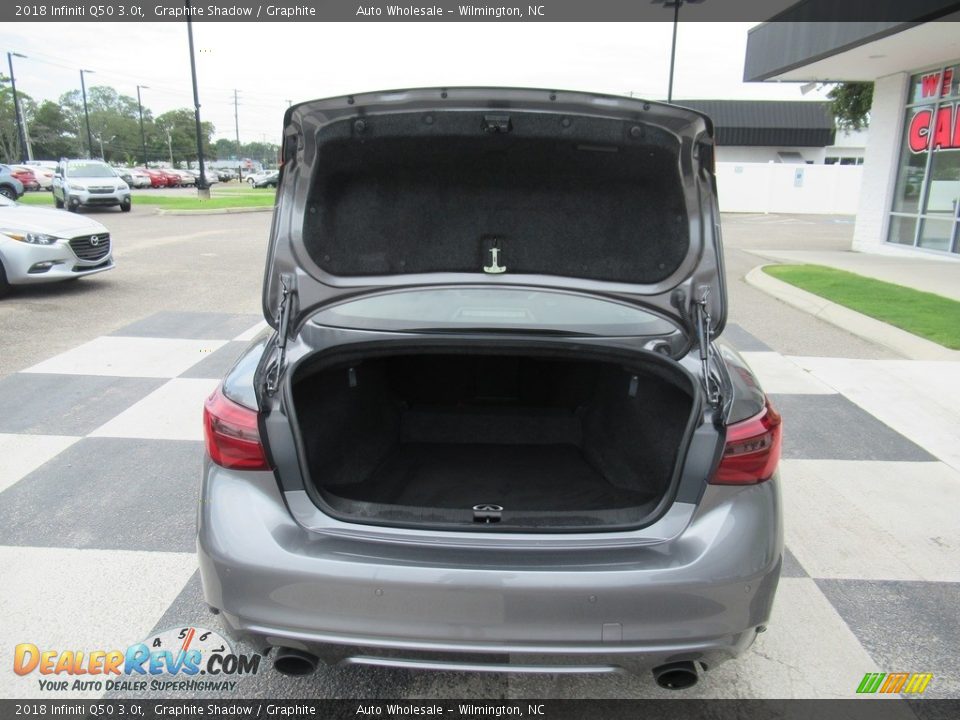 2018 Infiniti Q50 3.0t Graphite Shadow / Graphite Photo #5