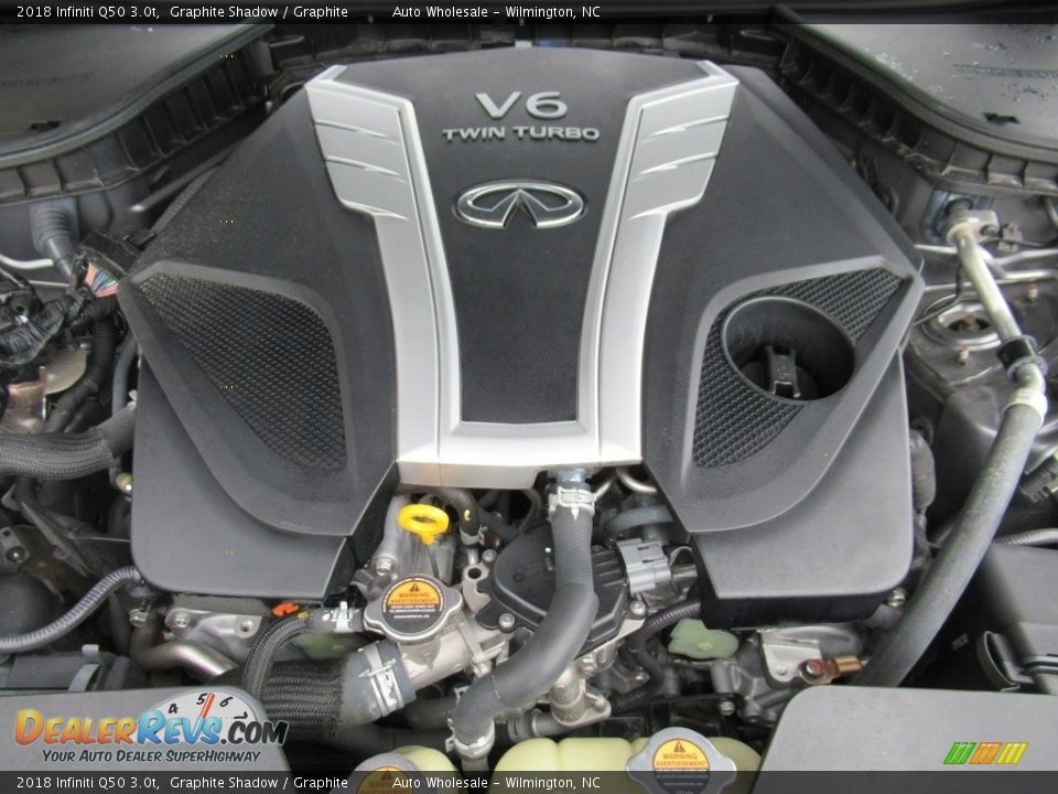 2018 Infiniti Q50 3.0t Graphite Shadow / Graphite Photo #6