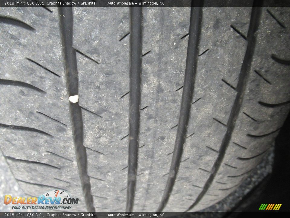 2018 Infiniti Q50 3.0t Graphite Shadow / Graphite Photo #10